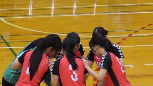 ハンドボール部新人大会ベスト８！