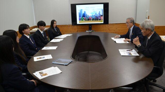 真庭市内県立高校合同オーストラリア研修　報告会