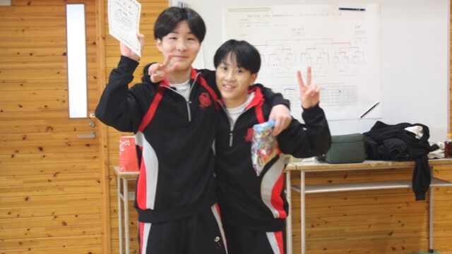 ２年生後期球技大会を開催しました