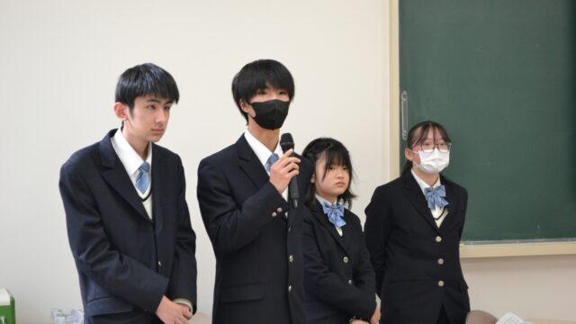 【食農生産科】２年生課題研究発表会