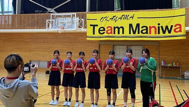 ハンドボール部が「JAKEN」５月号の取材を受けました！