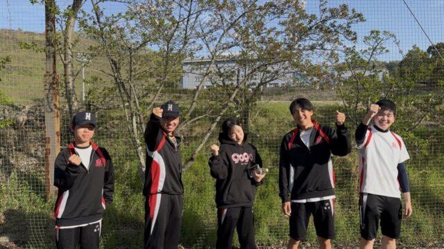 軟式野球部が春季県大会への出場を決めました！！
